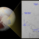 Icebergs en la planicie Sputnik. Foto: NASA.